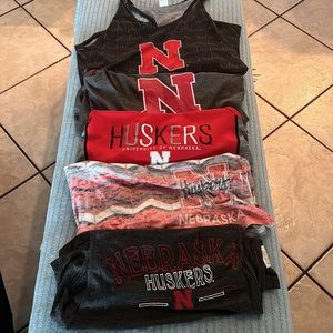University of Nebraska, cornhusker, bundle, tank tops small